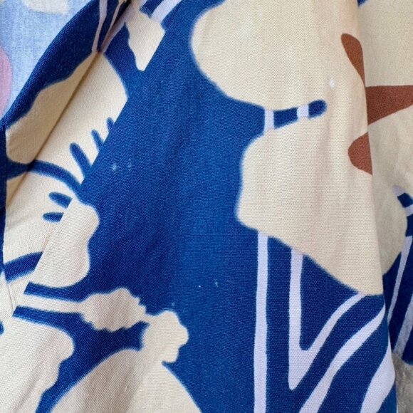 Vintage Hawaiian Cotton Kimono Robe - Picture 9 of 13